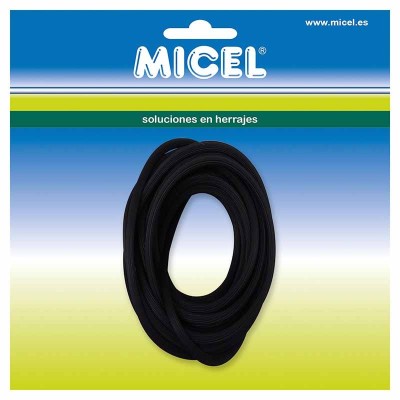 BL JUNTA MOSQUITERA CORREDERA MQ03 6,5mm NEGRO (3mts)