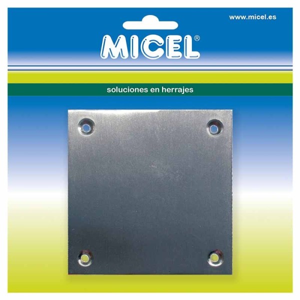 BL PLACA CIEGA PLP01 80x80mm NS