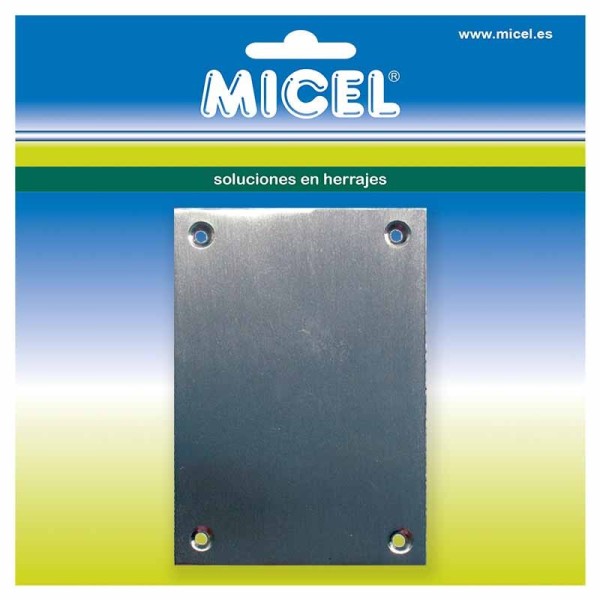 BL PLACA CIEGA PLP01 60x35mm NS