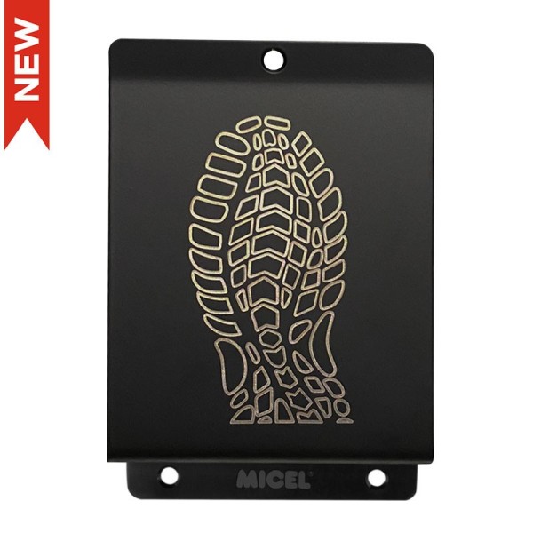 PLACA PISA PUERTA PLP10 148x98mm NEGRO