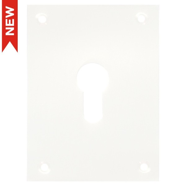 PLACA BOCALLAVE PERA PLP02 80x80mm BL