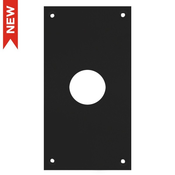 PLACA BOCALLAVE RED PLP11 250x90mm NEGRO