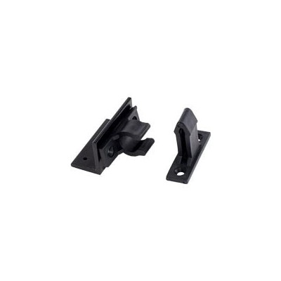 RETENEGRODOR PUERTA CLIP03 NEGRO