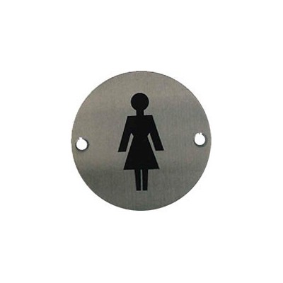 PLACA IDENTIFICATIVA MUJER PLP07 75mm IN