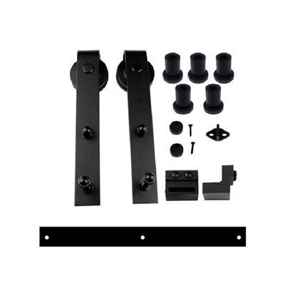 KIT PUERTA CORREDERA RUSTICO PCR01 2,5mts BL*