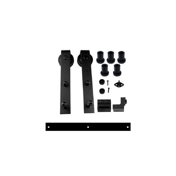 KIT PUERTA CORREDERA RUSTICO PCR01 2,5mts BL*