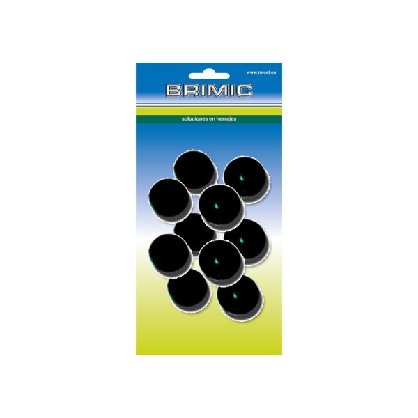 BL TAPON PLASTICO P/TORNILLO TPN05 7mm NEGRO