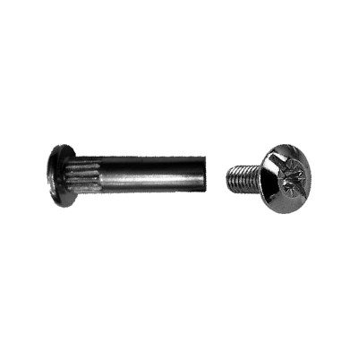 JGO TORNILLO UNION KOMBY TNEGRO04 M6 NI