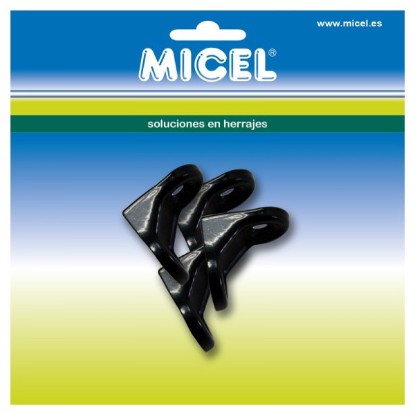 BL ANGULO SUPER AN03 30x30mm NEGRO