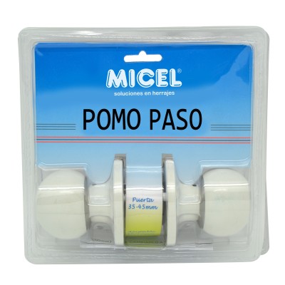 BL POMO PUERTA BOLA PASO PP07 BL