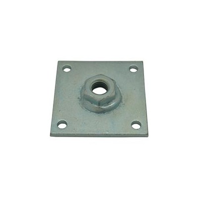 PLACA C/TUERCA PLC12 M8x50x50mm ZN