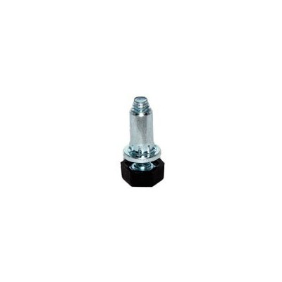 NIVELADOR REGULABLE NV03 M6x17mm NEGRO