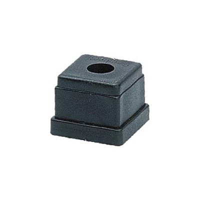 CONTERA CUAD C/ROSCA CNT05 M10x40x40mm NEGRO