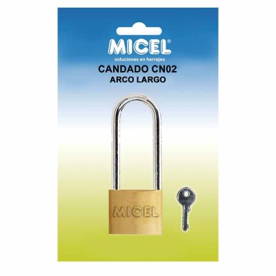 BL CANDADO ARCO LARGO CN02 30mm LT