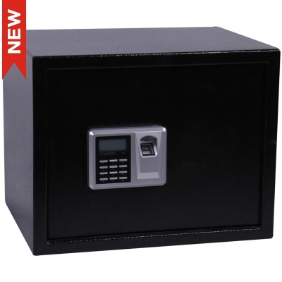 CAJA FUERTE HUELLA/ELECTR/LLAVE CFC06 300mm NEGRO