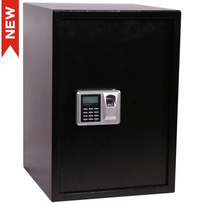 CAJA FUERTE HUELLA/ELECTR/LLAVE CFC06 500mm NEGRO