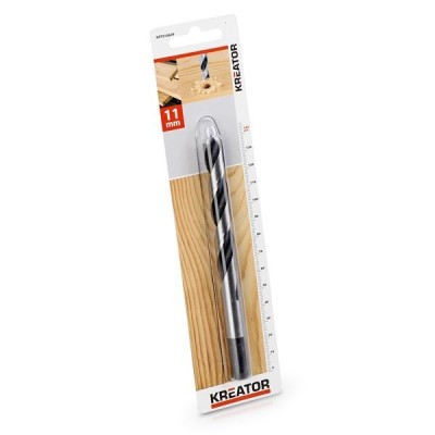 KREATOR KRT010609 - Broca cilindrica para madera 11x142 mm