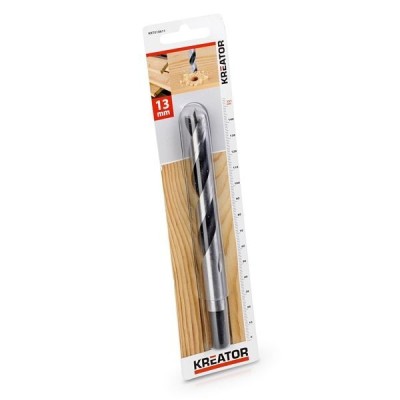 KREATOR KRT010611 - Broca cilindrica para madera 13x151 mm