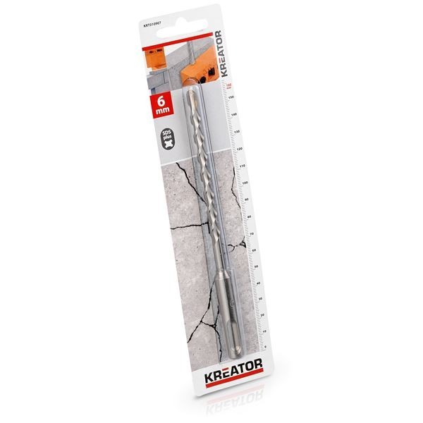 KREATOR KRT010907 - Broca SDS-Plus 6x160 mm